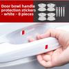 For Toyota Camry 70 XV70 2018~2026 Hybrid Car Door Handle Scratch-proof Protect Cover Door Lock Shock-absorbing Cushion Trim Pad