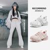 Jelly-soled Dad Shoes 2026 Spring Shoes Platform Shoes Heightening Sneakers