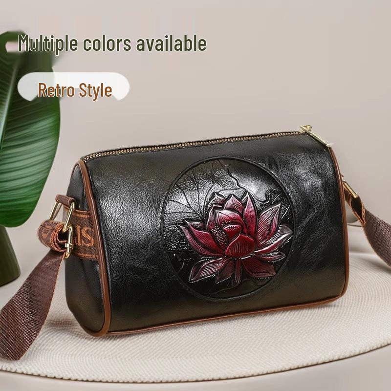 2025 National Tide Style Women's Boston Shoulder and Crossbody Bag