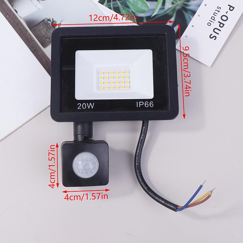 8Inch Led Light Portable Spotlights Cordless Outdoor Work Fishing Handheld Emergency Tool Light