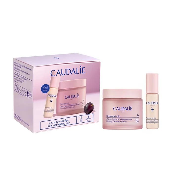 Caudalie Resveratrol-Lift Укрепляющий кашемировый крем 50 мл Набор 2 штуки