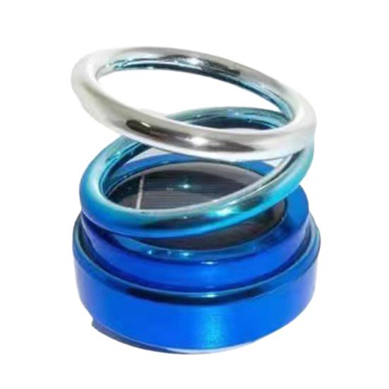Solar Powered Car Perfume Aromatherapy Diffuser 360-Degree Rotation Air Freshener Automotive Interior Dashboard Decoration