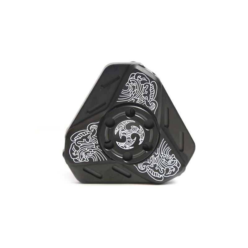 EDC Stainless Steel Open Armor Spinning Top Stress Reliever Toys Office Stress Relief Toys Office Desk Toys For Adult Gift
