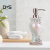 Seashore Theme Soap Dispenser Leak-Proof Design Starfish Shell Decor Hand Sanitizer Pump Coastal Bathroom Accessory