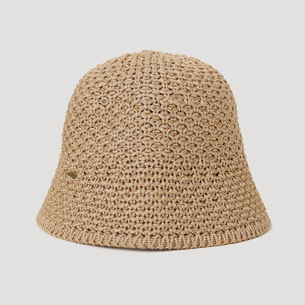 

Она S мисс Вязаная крючком шляпа-клош Saahtn22070 Be beige/00