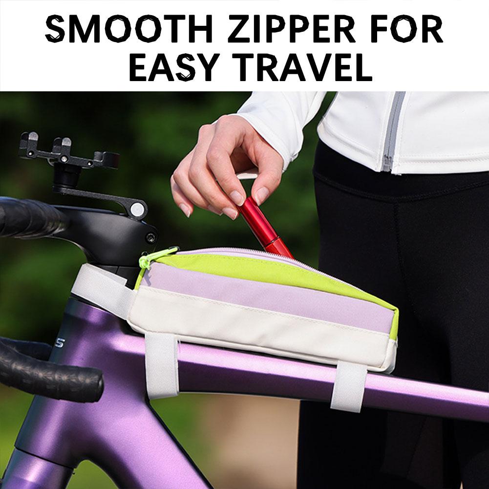 Waterproof Bike Bag,Universal Bike Frame Pouch,For Mountain Road Bikes Stable Cycling Organiser,For Riding Accessories