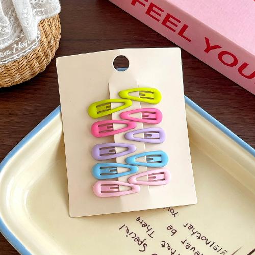 Children's Hair Clips Small Water Drop BB Clip Hairpin Barrettes Bangs Side Clip Kids Headwear Baby Girl Hair Accessories