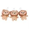 Dollhouse Soft Kawaii Little Lion Plush Stuffed Toys Doll Keychain Bag Pendant Accessories