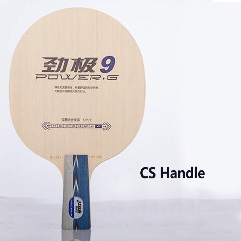 Original DHS PG9 POWER G9 G8 G7 PG 9 7-Ply OFF++ Table Tennis Blade for PingPong Racket De Mesa Same with Hurricane Long