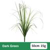 Lifelike Plastic Artificial Plant Flexible Natural Simulated Cattail 50cm Length Artificial Onion Grass Office Decor