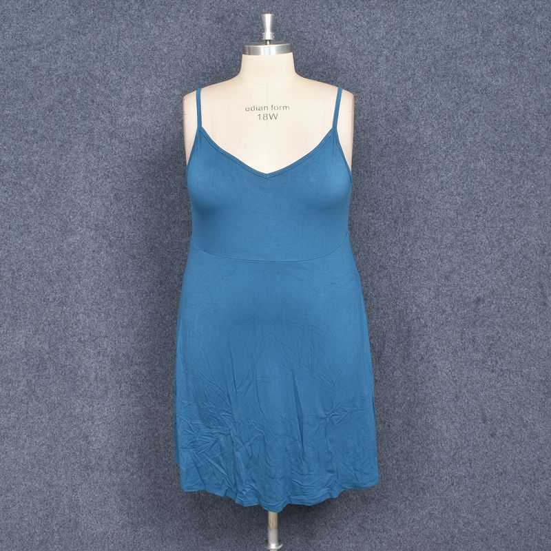 

Plus Slim Fit High Elastic Home Dress Sling Figure 4 US3