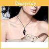 Fashionable Couples Jewelry Crystal Necklaces Unisex Classic Waterdrop Pendant