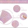 Iridescent Disposable Tablecloth Rainbow Laser Birthday Decoration Tablecloth For Bridal Wedding Party Supplies