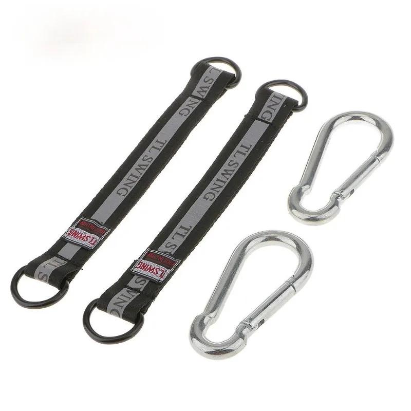 Nylon Swing Belt Hammock Straps Garden Hanging Chair Connective Band Outdoor Yoga Hammock Strap Rotating Tree Protection Set