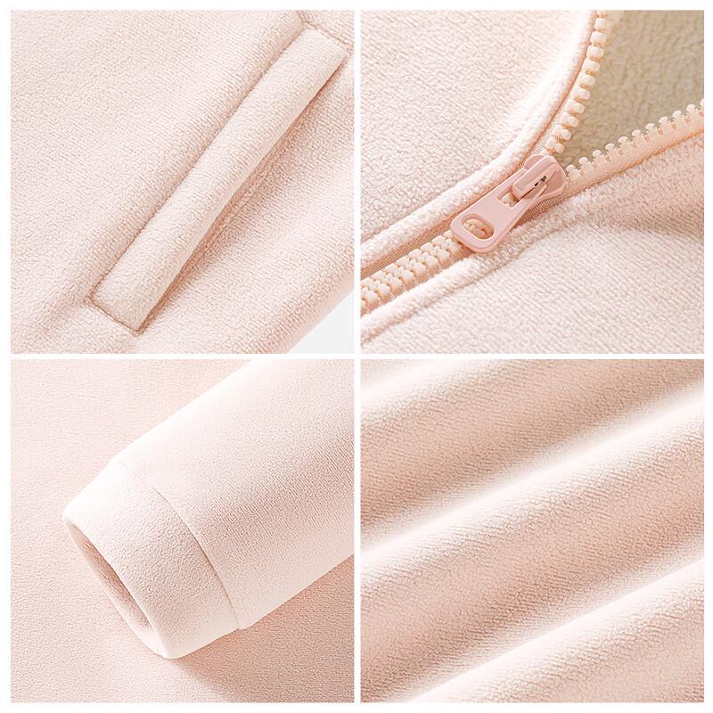 Warrior Women's Plush Fleece Stand-Collar Cardigan