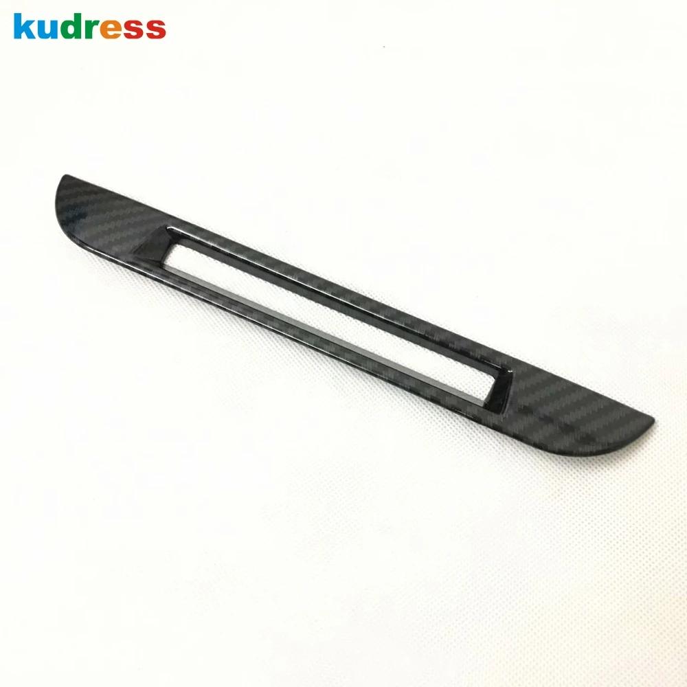 For Mazda CX5 CX-5 KF CX-8 CX8 2017-    2024 Carbon Seat Heat Switch Panel Cover Trim Car Interior Accessories