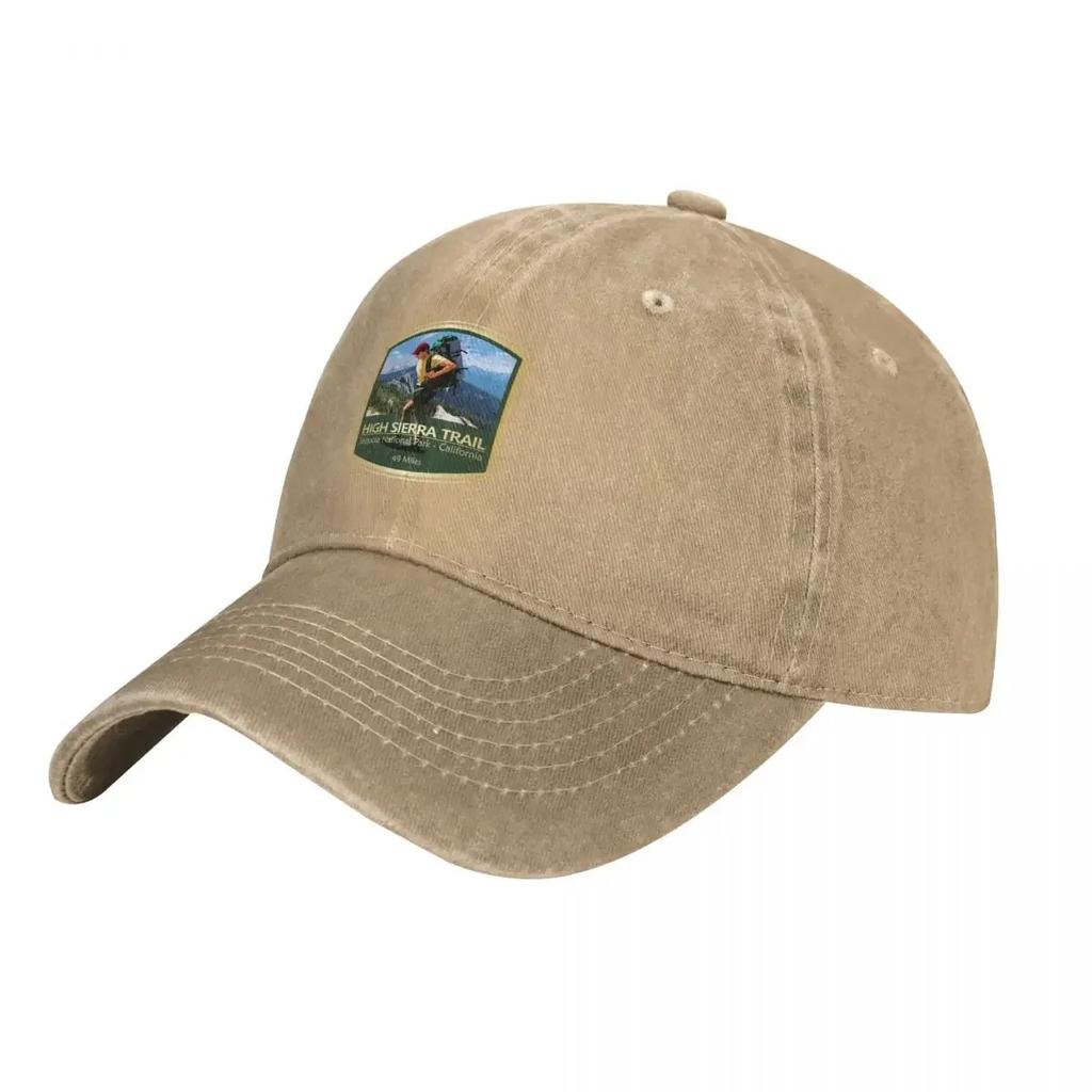 High Sierra Trail (PF) Cowboy Hat Fashion Beach Horse Hat Sun Cap Vintage Trucker Hats For Men Women's