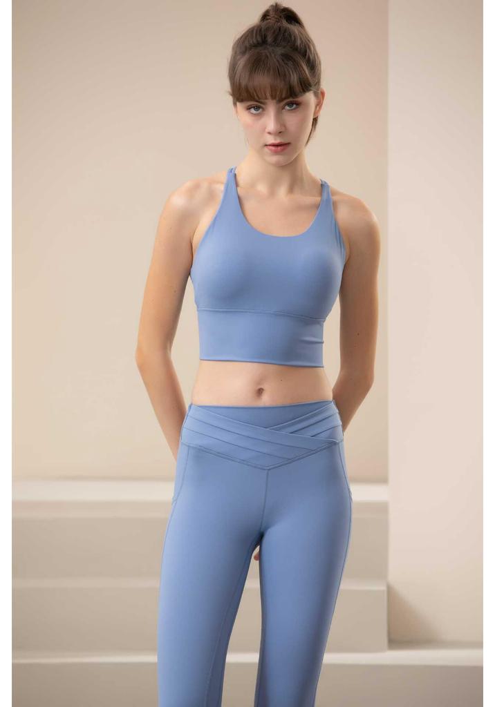 2026 Women's Shockproof Cross Back Sports Bra - Push-Up, Quick-Dry, Breathable Fitness Bra.