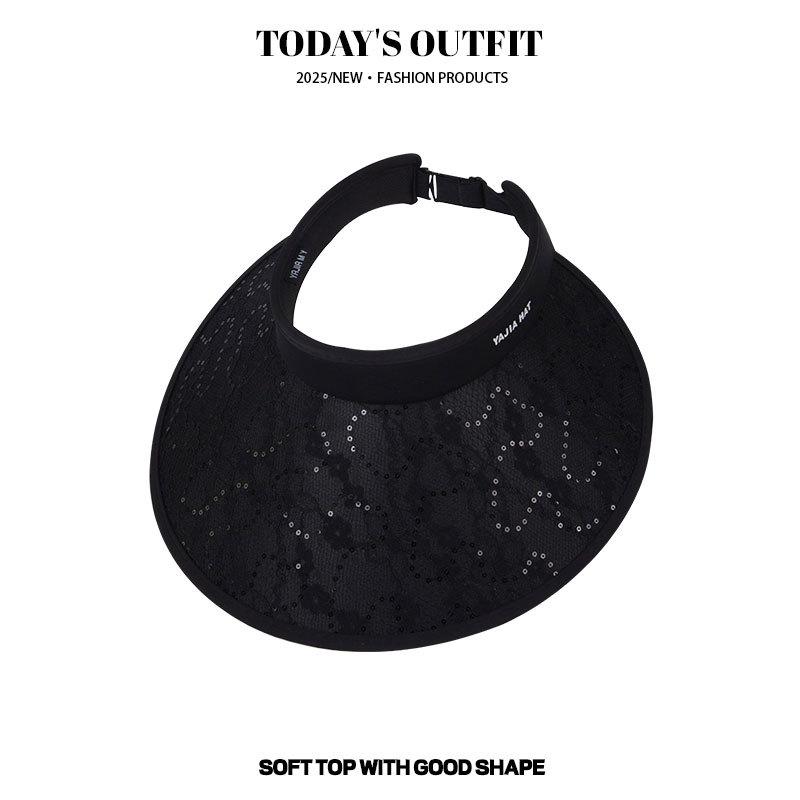 

Новая летняя повязка на голову Пустая шляпа-цилиндр Кружевная Цветочная Пустая шляпа-цилиндр Летняя Универсальная Повседневная Солнцезащитная шляпа Уличная Шляпа от солнца