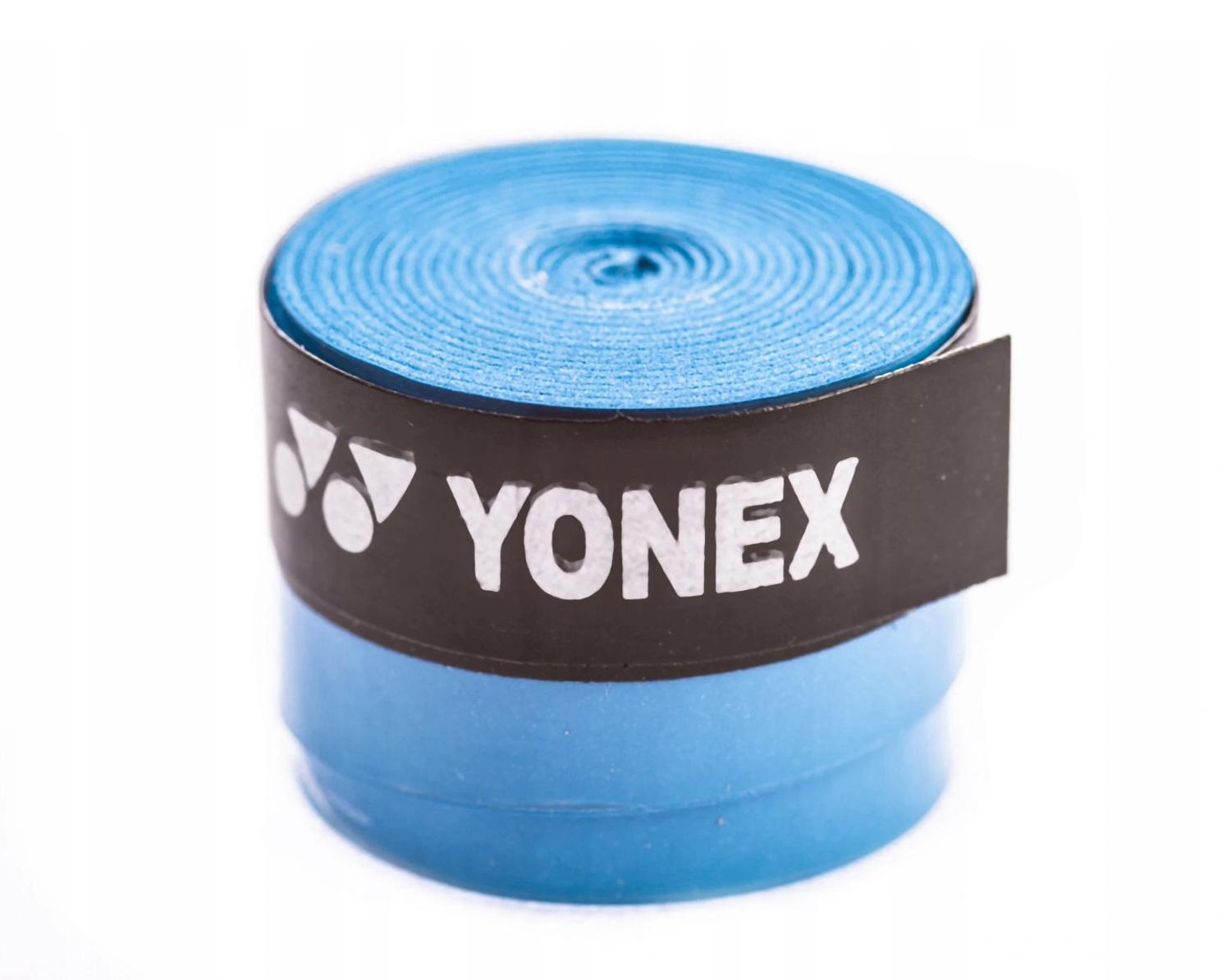 Yonex Overgrip - lichtblauw, zeer absorberend en antislip