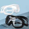 Adults Wide View Swim Goggles with Earplugs Waterproof No Leakage Anti-Fog Men Women Swimming Goggles Diving Snorkeling Equipment