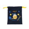 Mofusand Drawstring Bag Ball of Yarn ( Hug Nyan Navy ) Japan NEW