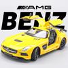 1/24 Alloy Die-cast Benz SLS-AMG Sports Car Model Collectible Ornaments for Children Toy Car Boys Holiday Gift Birthday Gift