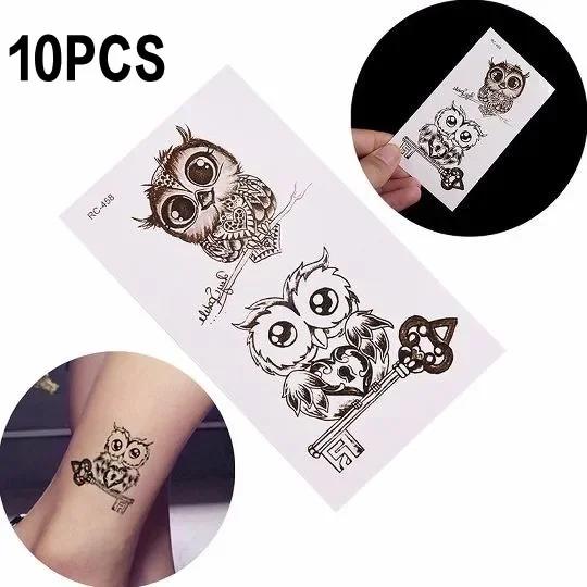 Waterproof 3D Tattoo Sticker Removable Women Temporary Fake Tattoo Sticker Mini Colorful Butterfly DIY Tattoo Sticker Body Art