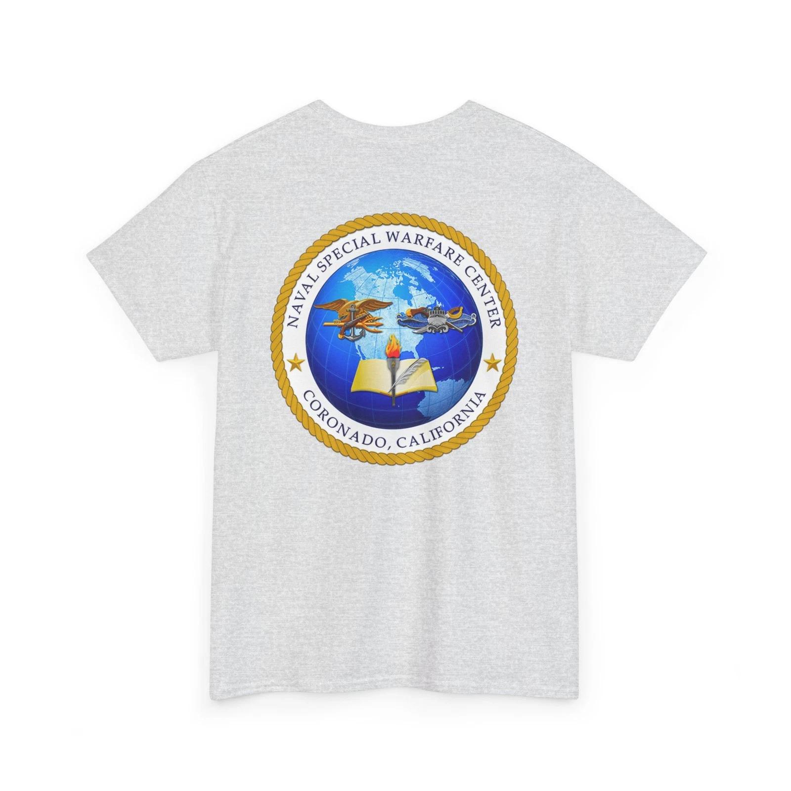 US Navy SEAL Special Warfare Center Cotton Tee, Military Gift Shirt, Spec Ops 3XL