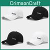 Retro Daddy And Mommy Cotton Baseball Cap With Embroidered Letters For Casual Sun Protection