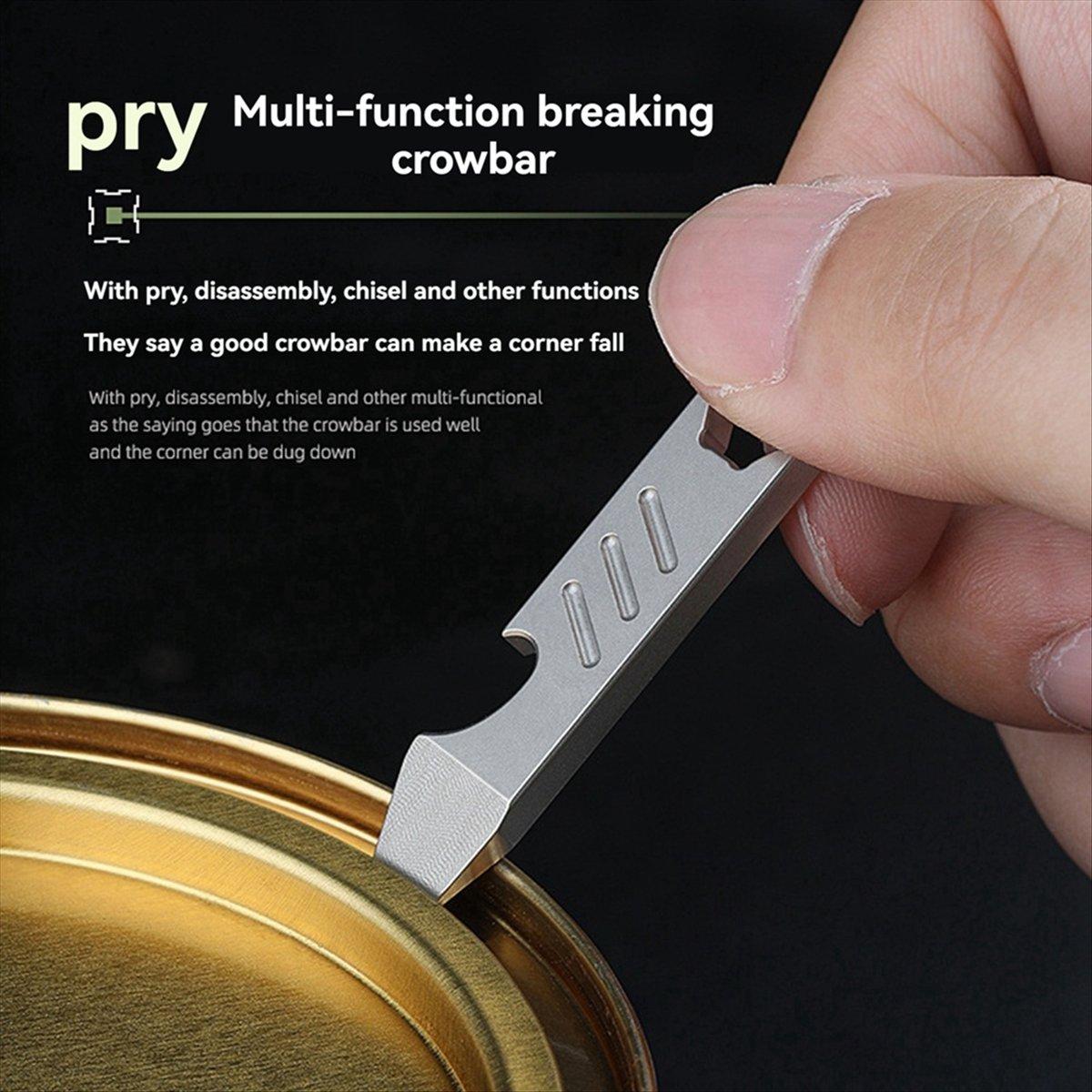 

BHBL Multifunctional Mini Crowbar, Bottle Opener, Hexagonal Wrench, Portable Outdoor Multi-Functional Tool Camping Equipment China Mainland
