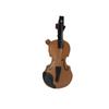 Handmade Leather Musical Instrument Keychain, Creative Decorative Keychain Pendant