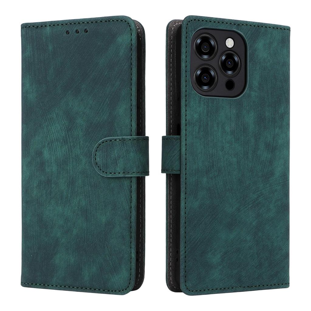 Leder-Flip-Cover für Doogee Note 58/Note 58 Pro, PU-Telefonhülle, Rundumschutz, stoßfest mit [RFID-Blockierung]