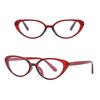 Korean Retro Anti Blue Light Cat Eye Glasses For Women Fashion Small Frame Anti Radiation Eyeglasse