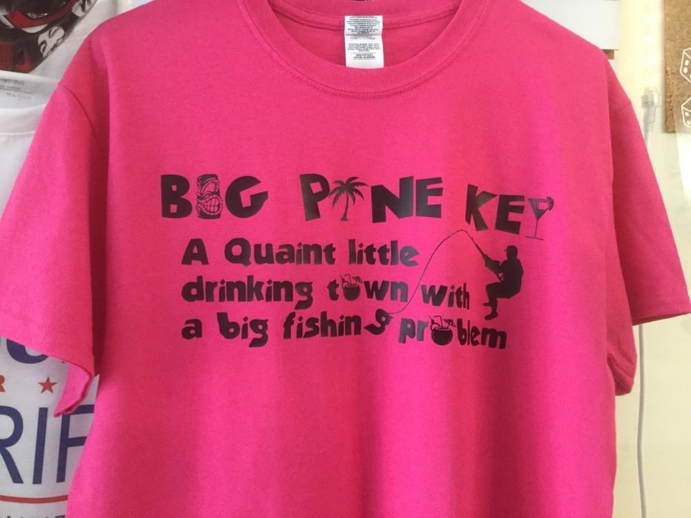 

Биг Пайн Ки Флорида причудливый пьющий городок Кис Ки Вест футболка унисекс S