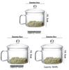 High-Temperature Resistant Large-Capacity Borosilicate Glass Pot for Steaming, Cooking, and Salads