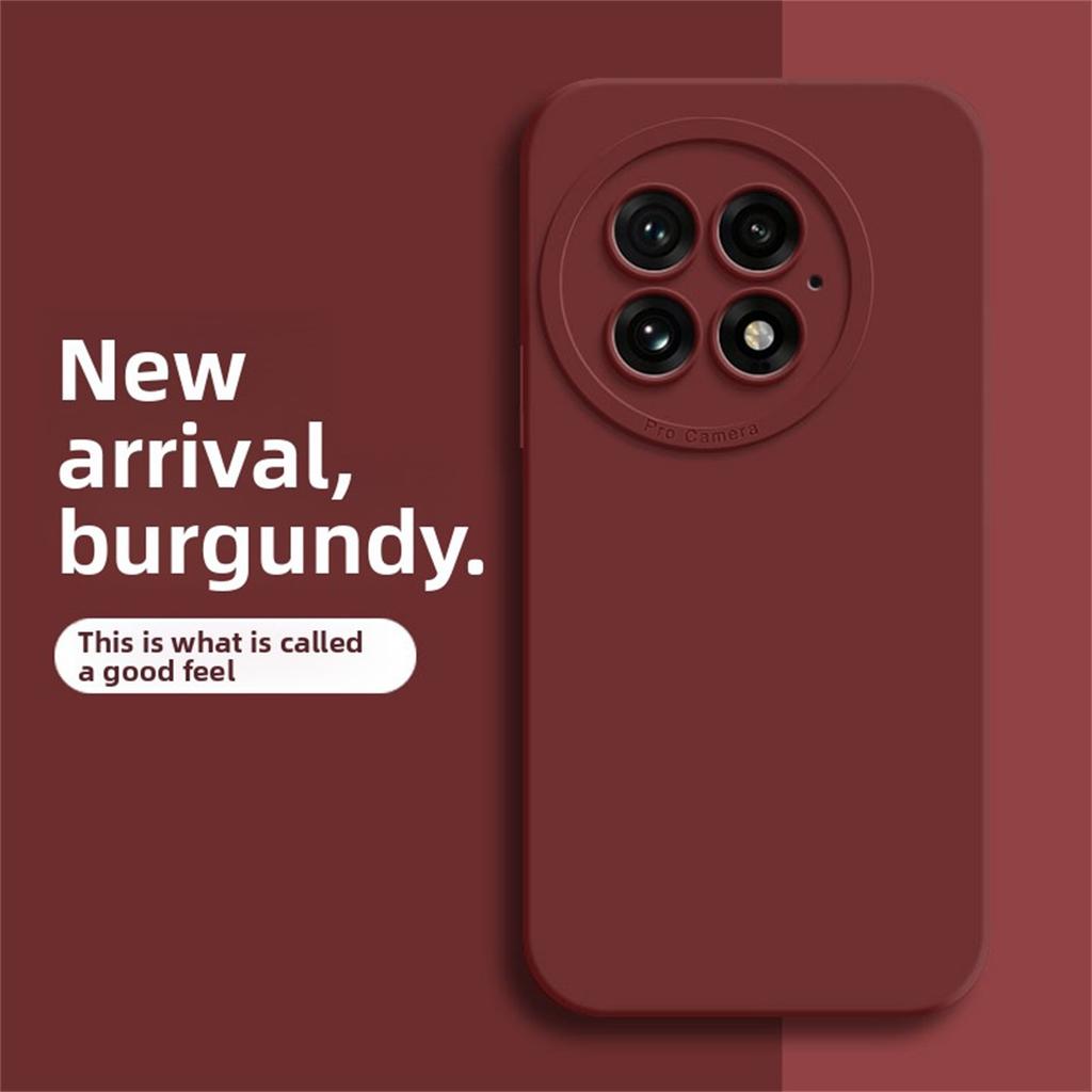 For OnePlus15 Phone Case Square Liquid Silicone Soft Cases for OnePlus 11 12 13 13T 10 9 Pro 9R OnePlus ACe 2 3 5 Pro Cover