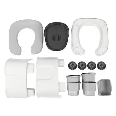 Bedside Commode Foldable Portable Toilet Strong Load Bearing Slip Resistant Elderly Potty Chair for