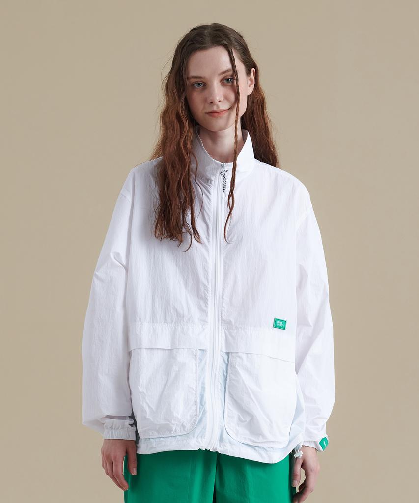 Bbc Earth Summer Lightweight Windbreaker_White