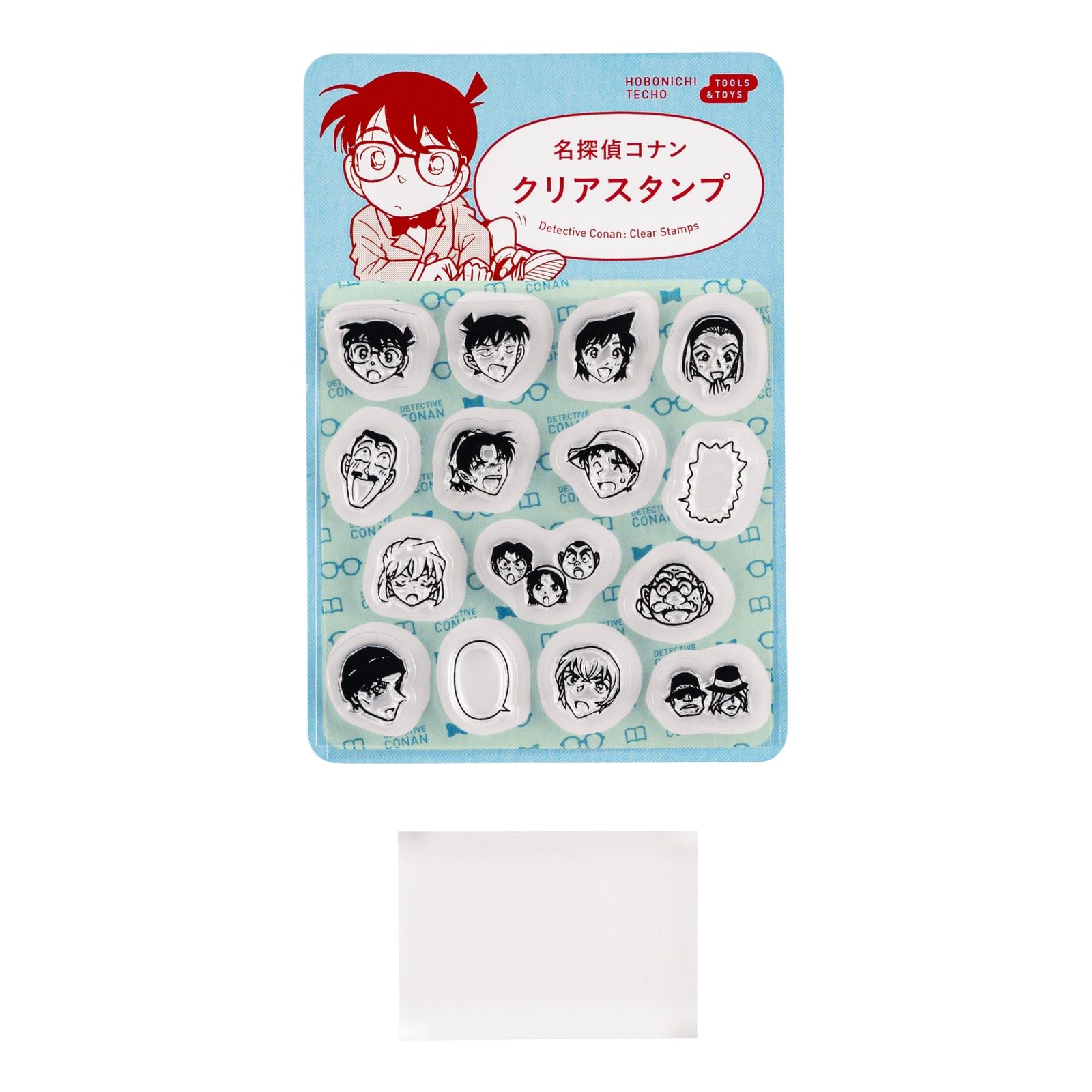Hobonichi Techo Detective Conan Detective Conan Clear Stamp Planner Accessory /