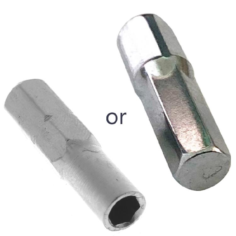 Screw Driver Bit Adapter Blast Sanding/Nickel Plated/ for Ch for rome Plated 1/4