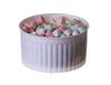 Pucharki Plastikowe Do Deserów Striped Cup  120Ml/25Szt Białe