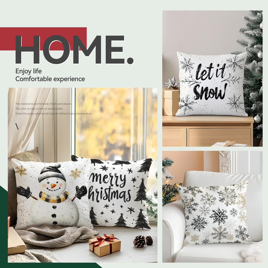Christmas tree Cushions Pillowcase Polyester Cushion Cover Throw Pillow Sofa Decoration Pillowcover Home Decor