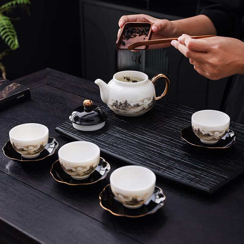 Tang Hui Rizhao Jinshan Ceramic Tea Set