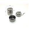 3Pcs Premium Stainless Steel Tea Ball Strainer Steep Loose Leaf Tea Herbal Spices Seasonings Teapot Tea Coffee Cup Kitchen Tool