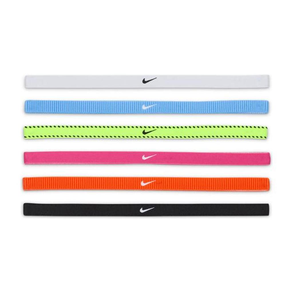 Nike Classic Flexible Slim Hairband (Pack of 6)