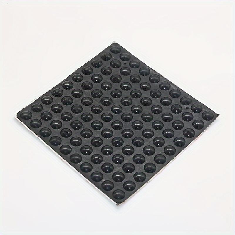 Black Anti-collision Particle Silicone Furniture Pads Damper Buffer Cushion, Self Adhesive Anti-Collision Buffer Protector Pads