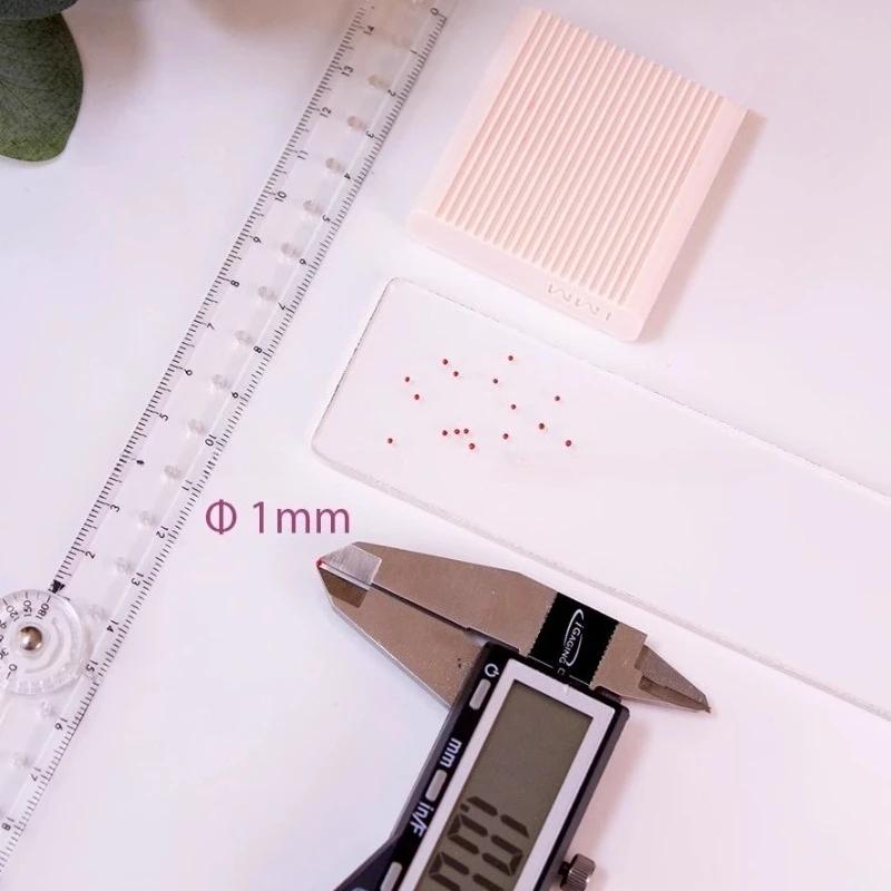 Polymer Clay Ball Rub Mold 1-5MM Rolling Strip Mold DIY Earrings Jewelry Rolling Clay Strip/ Ball Rub Polymer Clay Tool