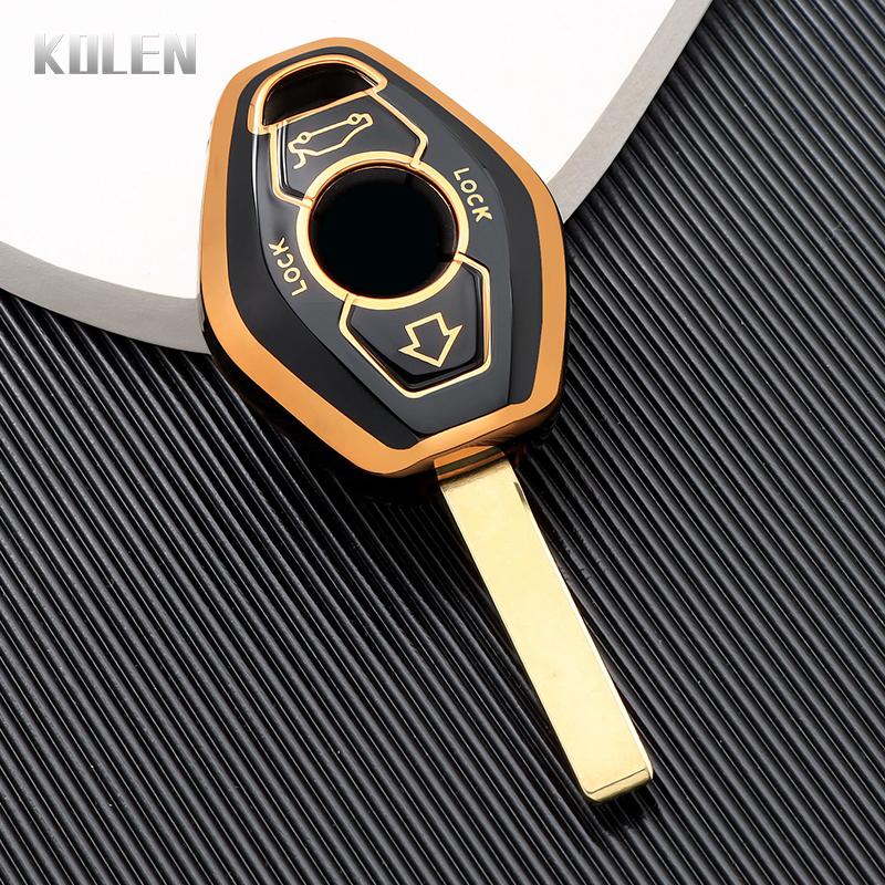 TPU Car Remota Key Cover Case Shell Fob for BMW 7 Series X3 X5 Z3 Z4 3 5 E38 E39 E46 E83 M5 325i Fashion Keyless Holder Keychain