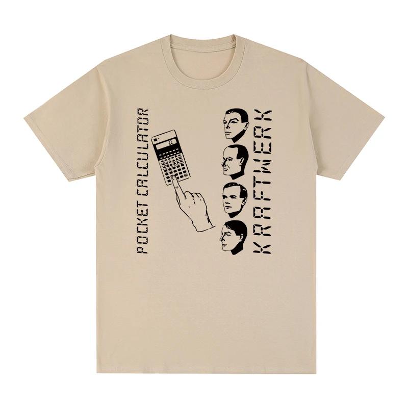 Kraftwerk Vintage T-Shirt Elektronischer Krautrock Baumwolle Herren T T-SHIRT Damen Oberteile Hipster Zeichen für